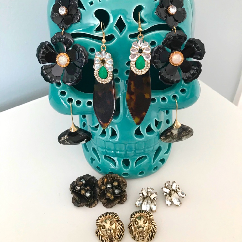 Assorted women’s earrings